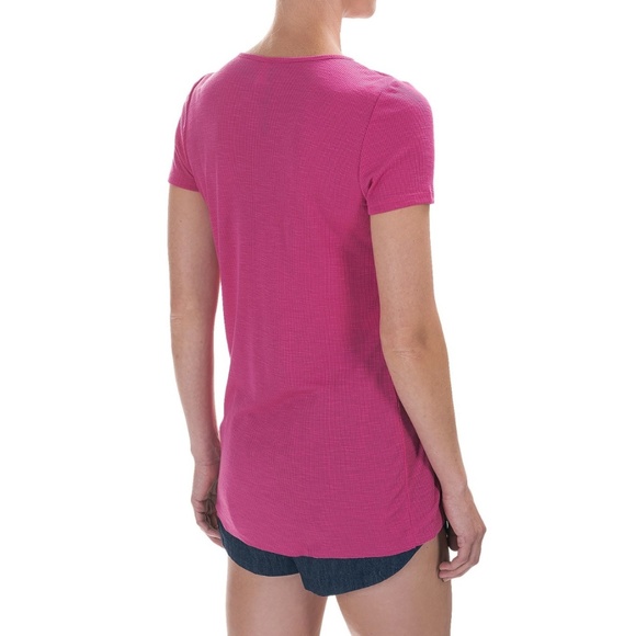 NEW Kensie Crossover Front Ribbed T-Shirt NWT - Picture 2 of 7